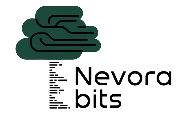 Here's the logo of Nevora Bits
