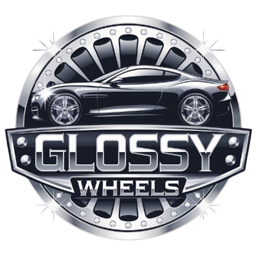 The Image shows the logo of site "GlossyWheels."