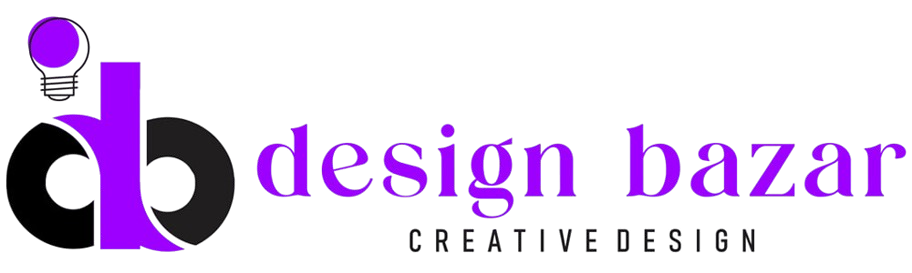 This image shows the logo of Design Bazar.